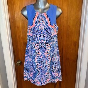 Lilly Pulitzer Mila Shift in Tic Tac Tile Sz 6